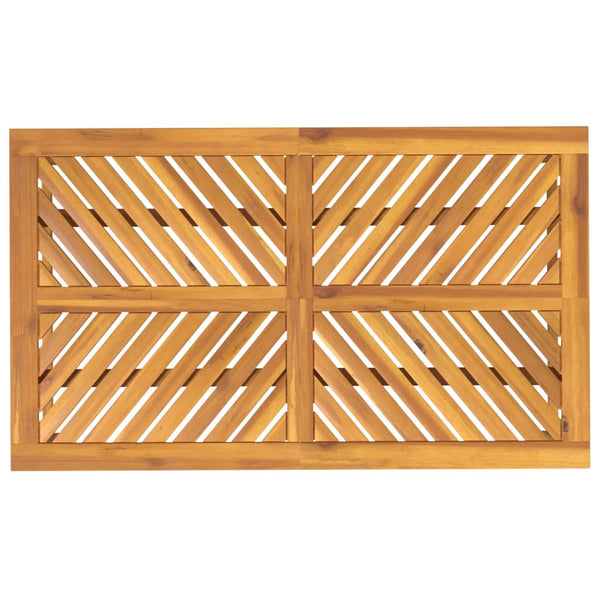 Gartentisch Agoston 150x90x74cm (Akazienholz)