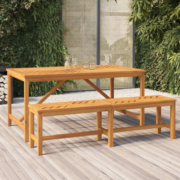 Gartentisch Agoston 150x90x74cm (Akazienholz)