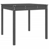 Grauer Gartentisch Kay 82,5x82,5x76cm (Kiefer)