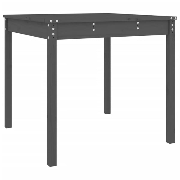 Grauer Gartentisch Kay 82,5x82,5x76cm (Kiefer)