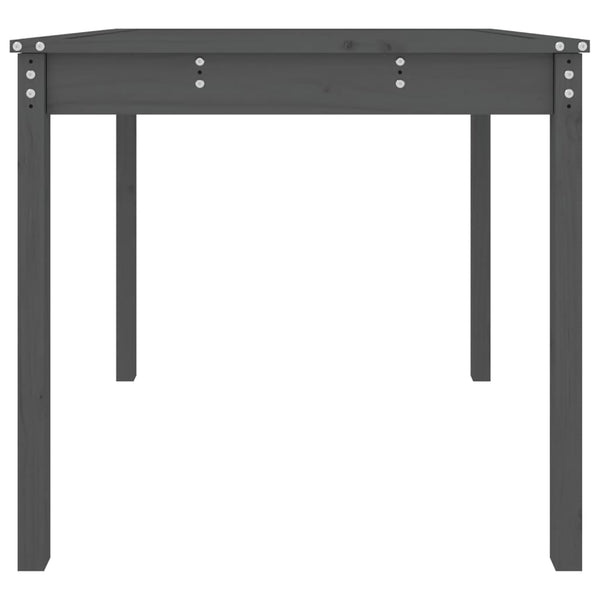 Grauer Gartentisch Kay 82,5x82,5x76cm (Kiefer)