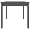 Grauer Gartentisch Kay 82,5x82,5x76cm (Kiefer)