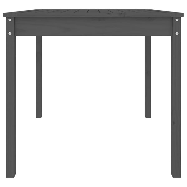 Grauer Gartentisch Kay 82,5x82,5x76cm (Kiefer)