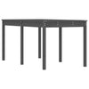 Grauer Gartentisch Kay 159,5x82,5x76cm (Kiefer)