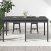 Grauer Gartentisch Kay 159,5x82,5x76cm (Kiefer)