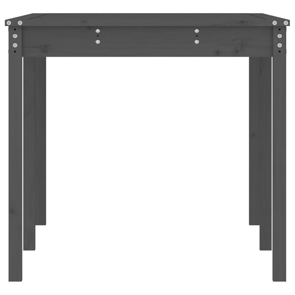Grauer Gartentisch Kay 159,5x82,5x76cm (Kiefer)