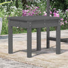 Graue Gartenbank Sarande 50x44x45cm (Kiefer)