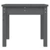 Graue Gartenbank Sarande 50x44x45cm (Kiefer)
