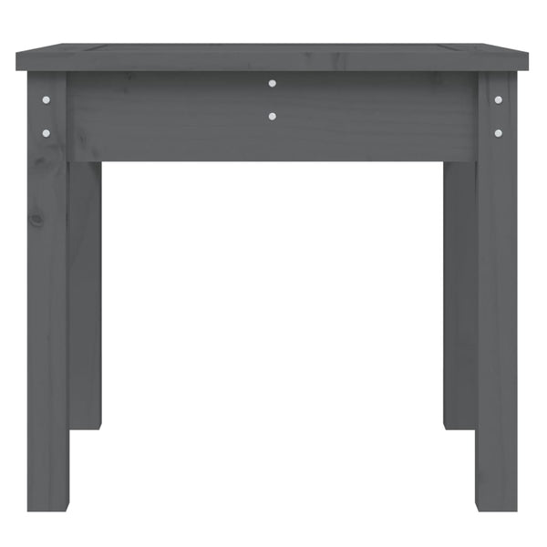 Graue Gartenbank Sarande 50x44x45cm (Kiefer)