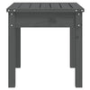 Graue Gartenbank Sarande 50x44x45cm (Kiefer)