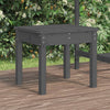 Graue Gartenbank Sarande 50x44x45cm (Kiefer)