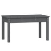 Gartenbank Sarande grau 80x44x45cm (Kiefer)