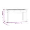 Gartenbank Sarande grau 80x44x45cm (Kiefer)