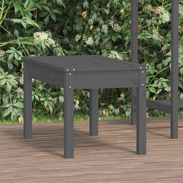 Gartenbank Sarande grau 80x44x45cm (Kiefer)