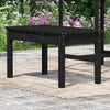 Gartensitzbank Sarande 80x44x45cm, schwarz (Kiefer)