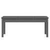 Graue Gartenbank Sarande 109x44x45cm (Kiefer)