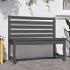 Graue Gartenbank Moglam 109cm (Kiefer)