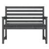 Harmaa puutarhapenkki Rizyi 109x48x91,5cm (mänty)