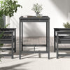 Grauer Gartentisch Nicolaies 82,5x82,5x110cm (Kiefer)