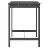 Grauer Gartentisch Nicolaies 82,5x82,5x110cm (Kiefer)
