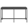 Gartentisch Nicolaies 203,5x90x110cm grau (Kiefer)