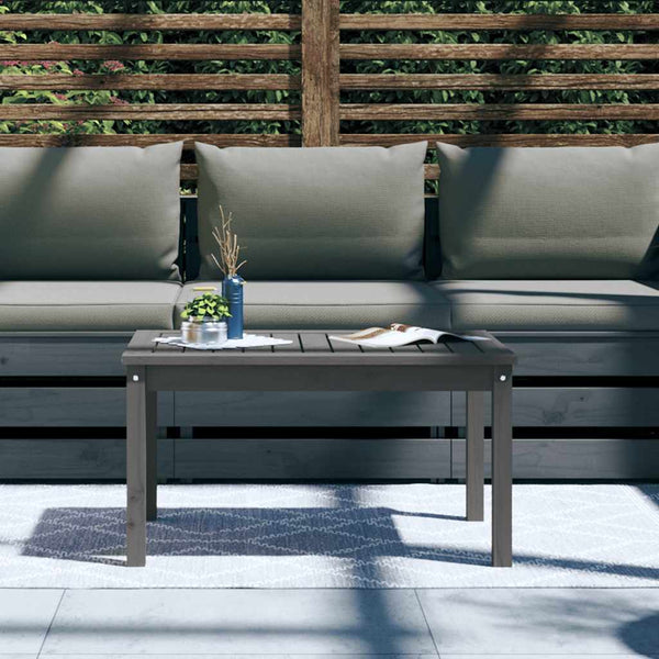 Grauer Gartentisch Craisor 82,5x50,5x45cm (Kiefer)