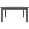 Grauer Gartentisch Craisor 82,5x50,5x45cm (Kiefer)