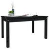 Schwarzer Gartentisch Craisor 82,5x50,5x45cm (Kiefer)