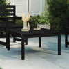 Schwarzer Gartentisch Craisor 82,5x82,5x45cm (Kiefer)