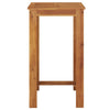 Outdoor-Bartisch Halaciu 60x60x105cm (Akazienholz)