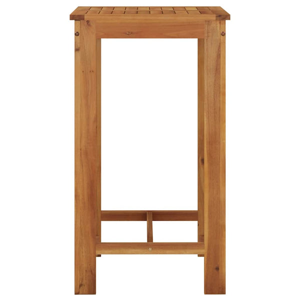 Outdoor-Bartisch Halaciu 60x60x105cm (Akazienholz)