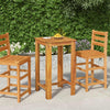 Outdoor-Bartisch Halaciu 60x60x105cm (Akazienholz)