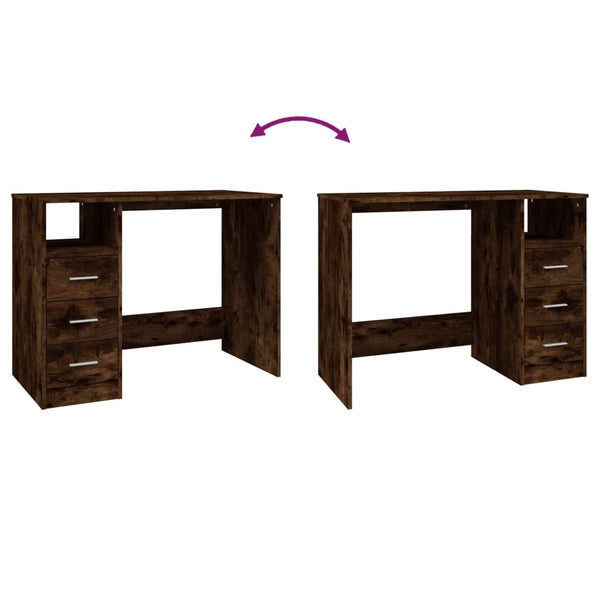 Schreibtisch Savutammi mit Schubladen Anaion 102x50x76cm (Holz)