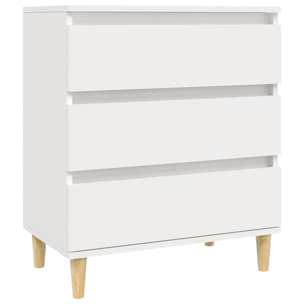 Weißes Sideboard Eraan 60x35x70cm (Holz)