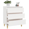 Weißes Sideboard Eraan 60x35x70cm (Holz)