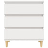 Weißes Sideboard Eraan 60x35x70cm (Holz)