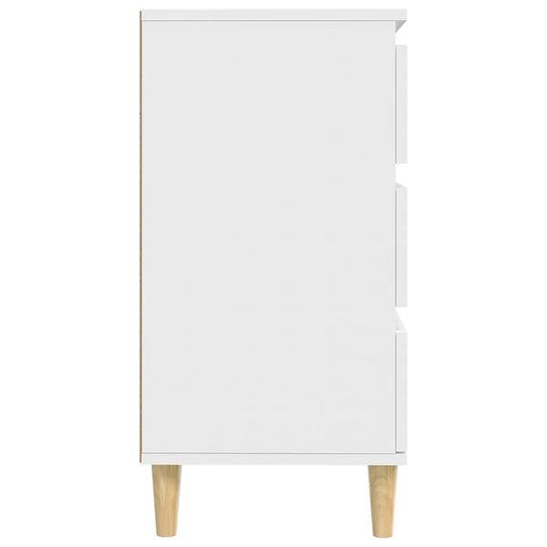 Weißes Sideboard Eraan 60x35x70cm (Holz)