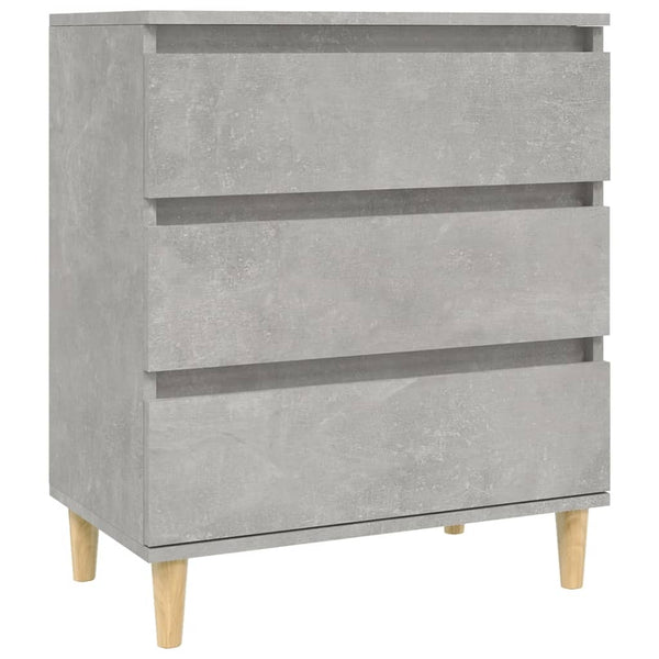 Betongraues Sideboard Eraan 60x35x70cm (Holz)