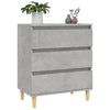 Betongraues Sideboard Eraan 60x35x70cm (Holz)