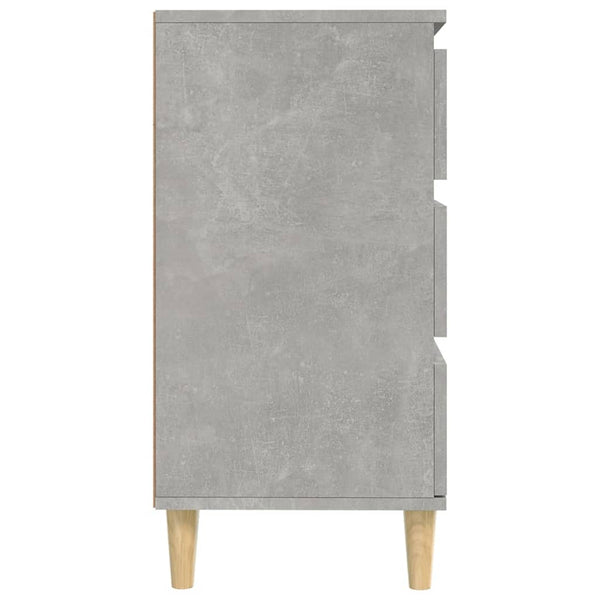 Betongraues Sideboard Eraan 60x35x70cm (Holz)