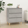 Betongraues Sideboard Eraan 60x35x70cm (Holz)