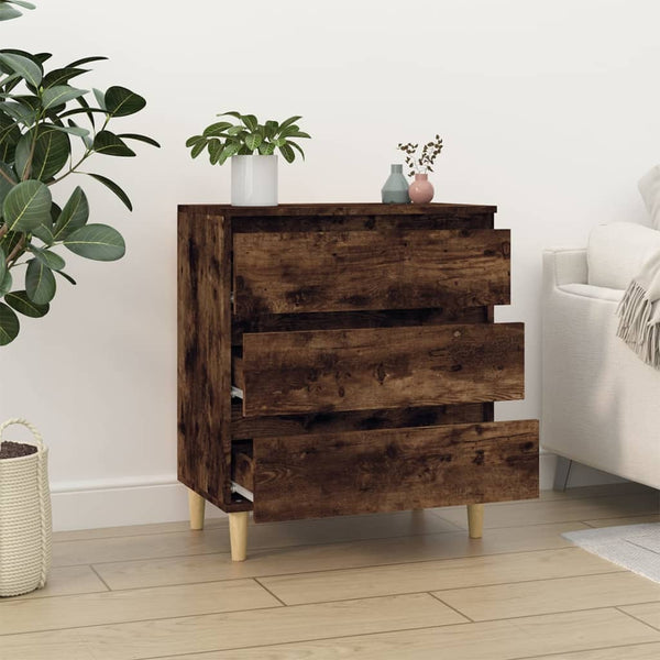 Räuchereichen-Anrichte Eraan 60x35x70cm (Holz)