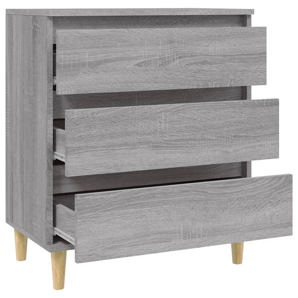 Graues Sideboard Eraan 60x35x70cm (Holz)
