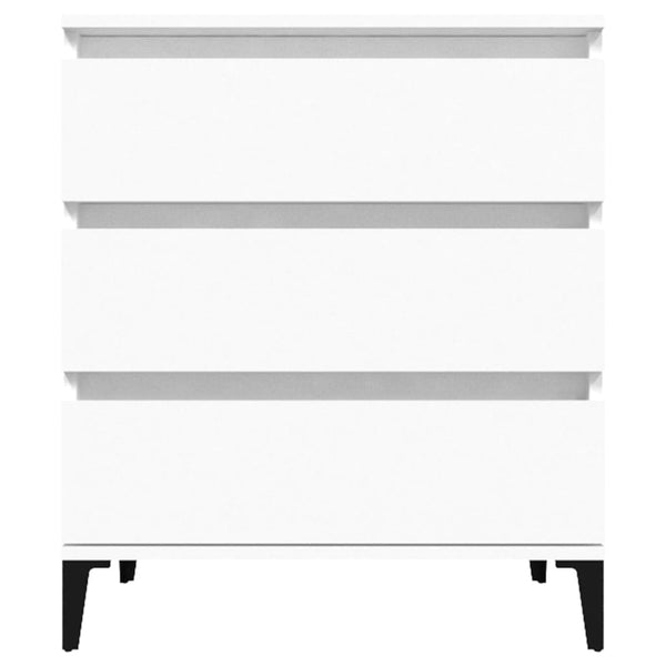 Weißes Sideboard Wissam 60x35x70cm (Holz)