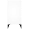 Weißes Sideboard Wissam 60x35x70cm (Holz)