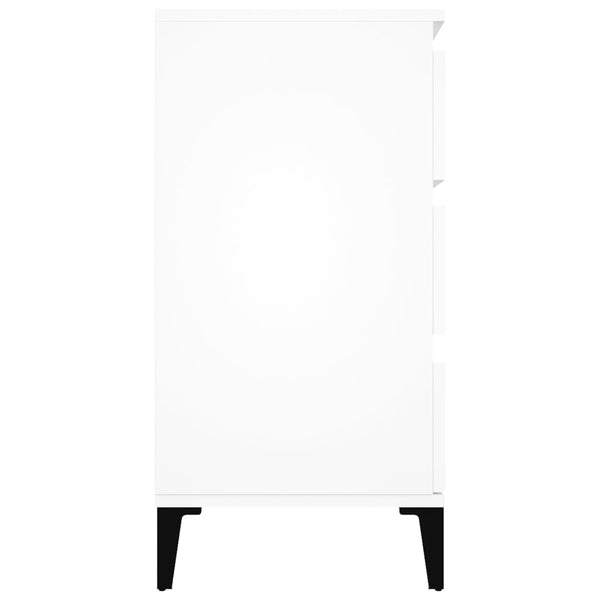 Weißes Sideboard Wissam 60x35x70cm (Holz)