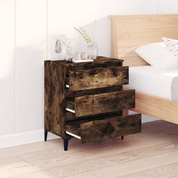 Räuchereiche-Kommode Wissam 60x35x70cm (Holz)