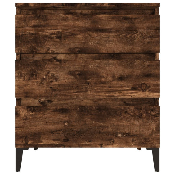 Räuchereiche-Kommode Wissam 60x35x70cm (Holz)