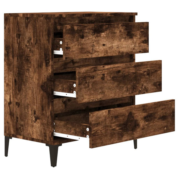 Räuchereiche-Kommode Wissam 60x35x70cm (Holz)