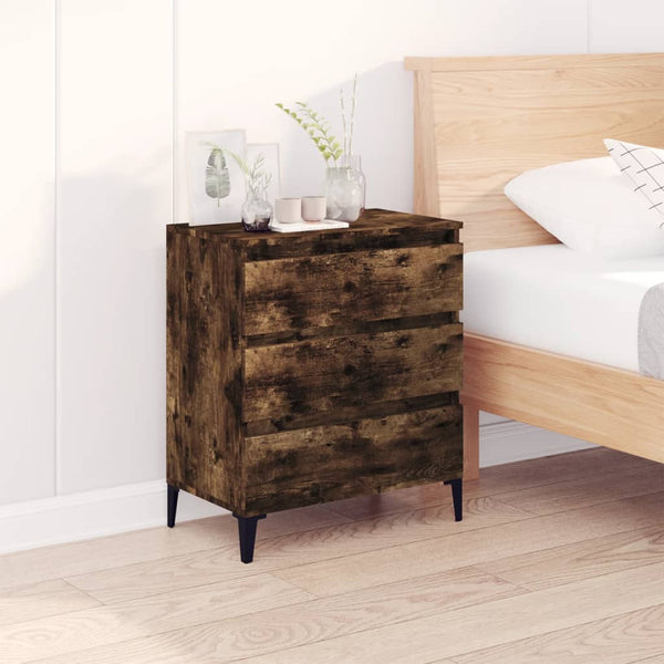 Räuchereiche-Kommode Wissam 60x35x70cm (Holz)
